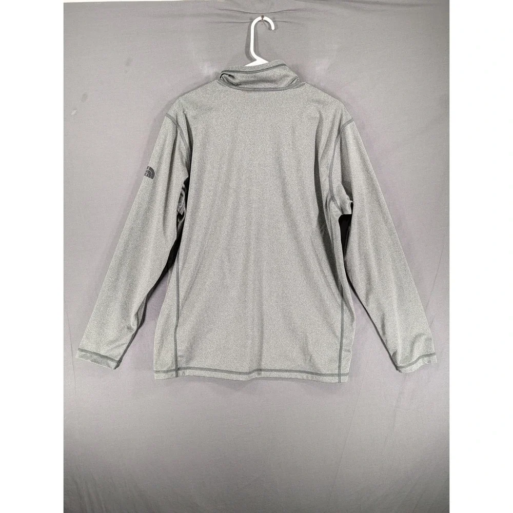The‎ North Face Mens Gray WSECU Quarter Zip Pullover NF0A3LHB Size L